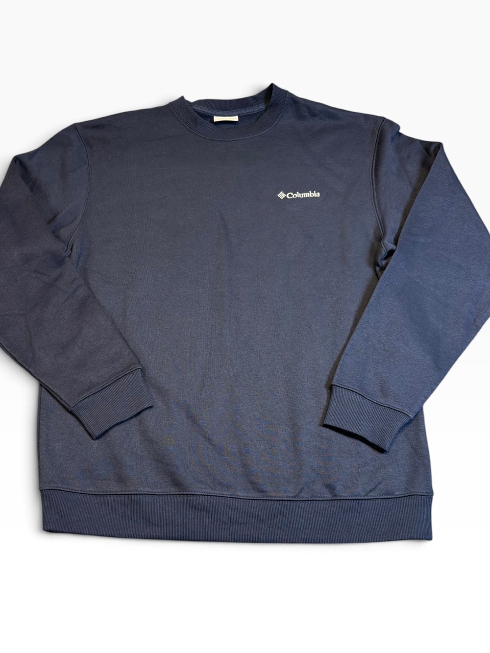 Columbia Meridian Creek Crewneck Sweatshirt Navy Blue Men's Medium NWOT